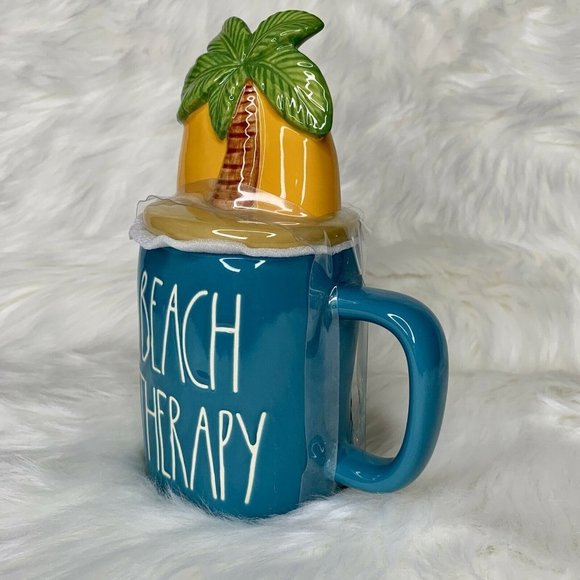 RAE DUNN Beach Therapy Mug "Artisan Collection" by Magenta *BRAND NEW* - Picture 3 of 4